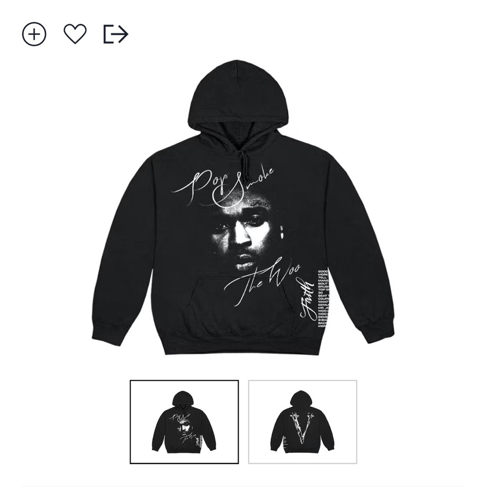 Pop Smoke Vlone Hoodie
